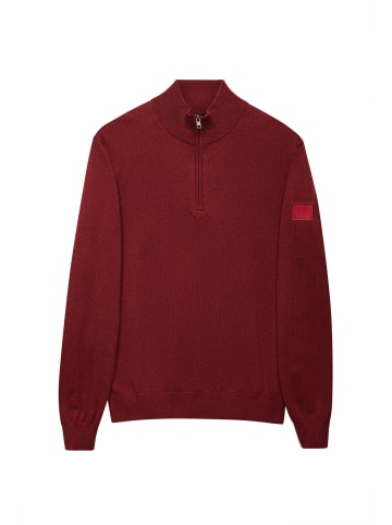 Polo Club Pullover in Bordeaux