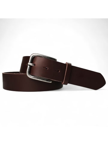 FRONHOFER Herrengürtel große Größen in Dunkelbraun