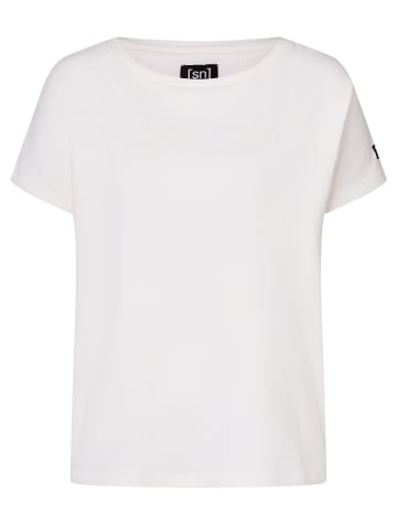 super.natural Merino T-Shirt COSY SHIRT in weiß