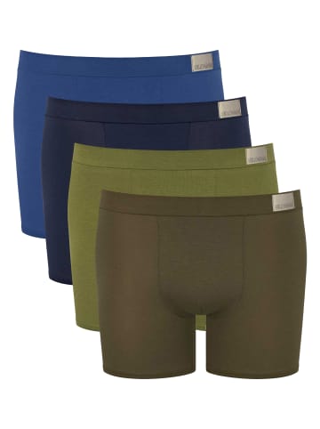 Sloggi Boxershort 4er Pack in Blau/Grün