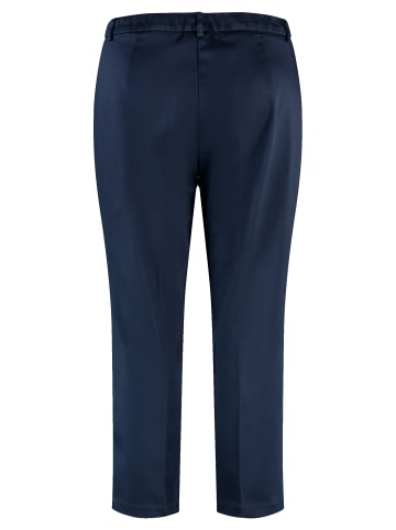 SAMOON Hose Freizeit verkürzt in Dark Lake Blue