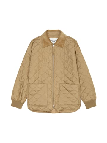 Marc O'Polo DENIM Steppjacke mit Cordkragen relaxed in Chestnut Chocolate