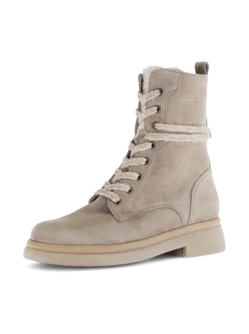 Gabor Schnürstiefeletten in Beige