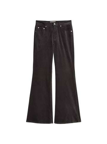 Marc O'Polo Bootcut-Samthose in Broken Graphite