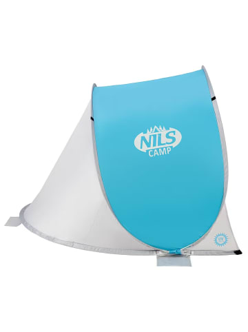 COFI 1453 NILS CAMP Strandzelt NC3173 – Pop-Up Zelt mit UV-Schutz und in Blau