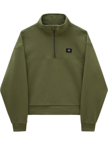 Vans Top "Leighton Mock Neck Fleece" in Grün