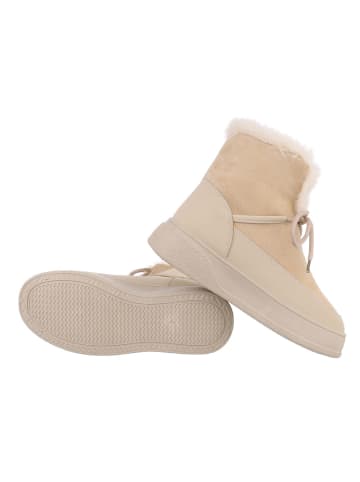 Ital-Design Stiefelette in Beige