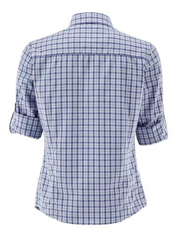 Tom Collins Bluse Gradix in kornblau