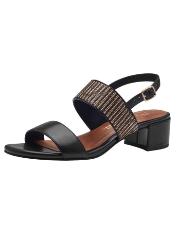 Marco Tozzi Sandalette in BLACK COMB