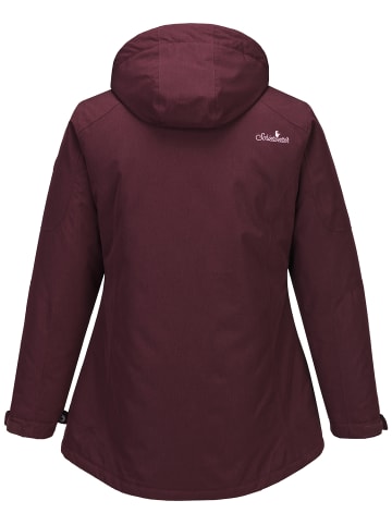 SCHIETWETTER SCHIETWETTER Lebertran Luna Funktionsjacke in burgundy