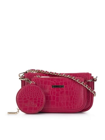 Wittchen Handtashe Elegance Kollektion (H) 13 x (B) 23 x (T) 3 cm in Pink