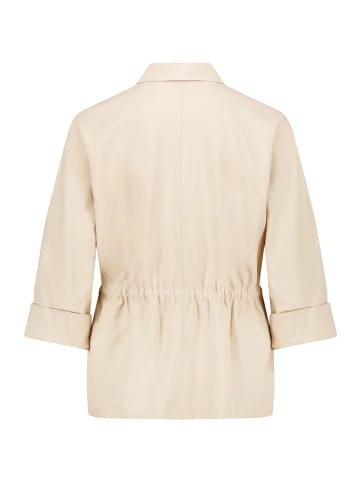 CARTOON Leinenjacke mit Tunnelzug in beige