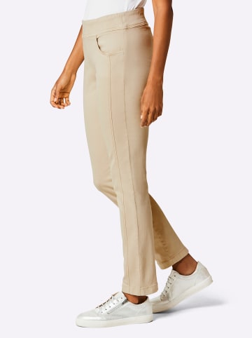 ascari Lyocell-Baumwoll-Schlupfjeans in sand