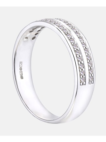 Diamant L'éternel Eternity-Ring aus 375 Weißgold mit Diamant