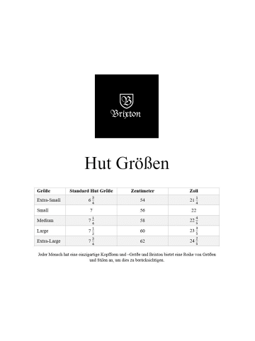 Brixton Hut in Schwarz