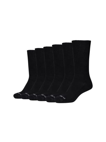 camano Diabetikersocken 6er Pack comfort in Schwarz