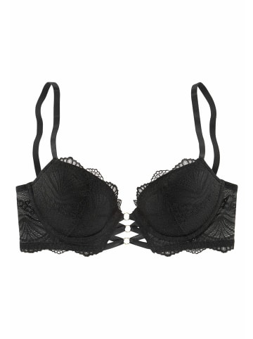 LASCANA Push-up-BH in schwarz