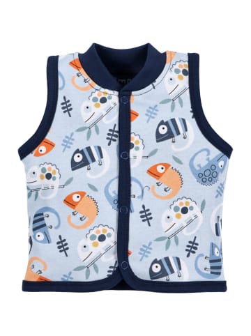 Nini Babyweste Chamäleon in blau