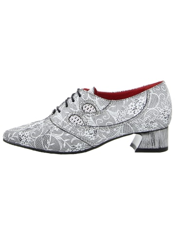 SIMEN Schnürpumps in weiß