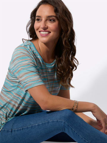 WITT WEIDEN Druck-Shirt in ozean-bedruckt