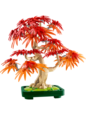 LEGO Japanischer Roter Ahorn  Bonsai-Baum in Mehrfarbig ab 11 Jahre