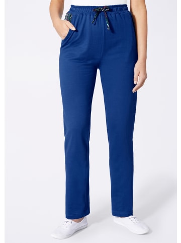 WITT WEIDEN Jersey-Hose in royalblau