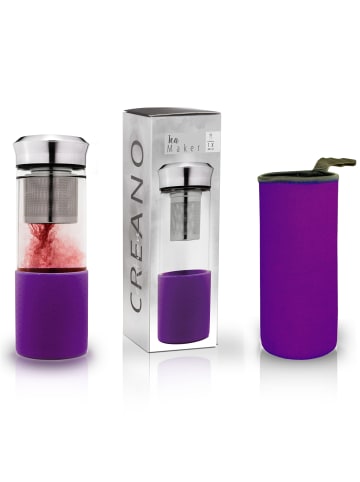 Creano Teebereiter "TeaMaker" in Lila - 400ml