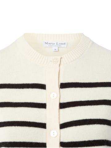 Marie Lund Jacke in ecru schwarz - 0002