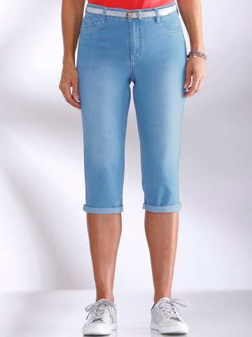 WITT WEIDEN Caprijeans in blue-bleached