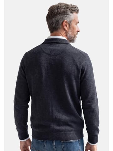 Redmond Strickjacke Basic in Dunkelblau