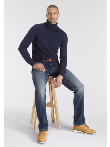 AJC Rollkragenpullover in marine