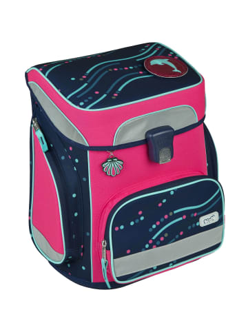SCOOLI EasyFit Glow Edition Set 5-tlg. DIN Dotty Dolphin in pink