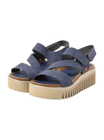 Art in the City  Sandalen blau