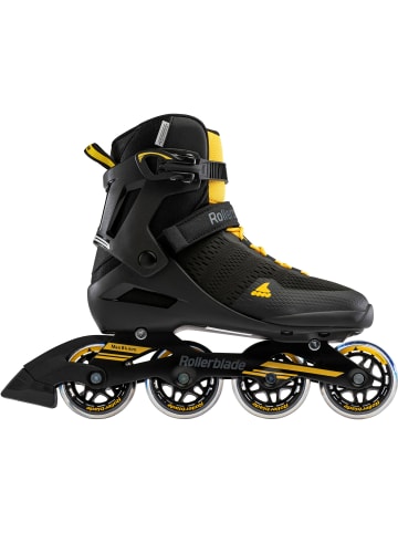 Rollerblade Inline-Skates SPARK 80 in black-saffron yellow