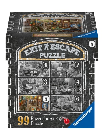 Ravensburger Ravensburger EXIT Puzzle 16881 - Im Gutshaus Dachboden - 99 Teile Puzzle für...