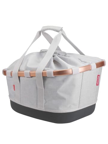KLICKfix reisenthel Bikebasket GT 21 - Gepäckträgerkorb (UniKlip 2) (twist sky rose) in twist sky rose