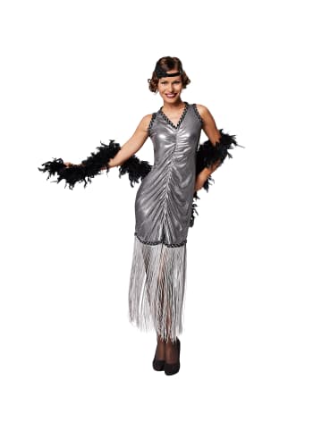 tectake Sehr figurbetontes, sexy Kleid, silber