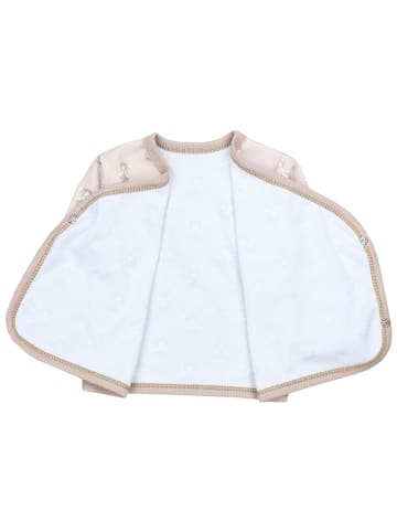 TupTam Baby Jungen Langarm Wickelshirt 5er Set in beige/weiß