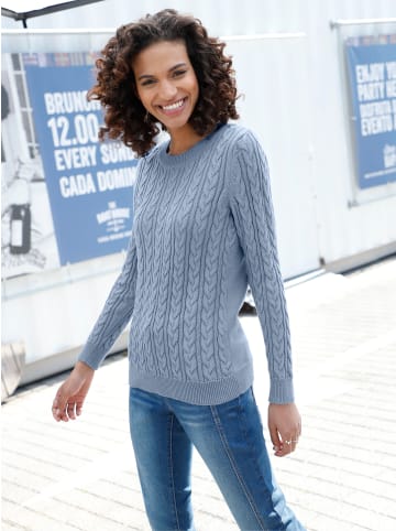 WITT WEIDEN Strickpullover in taubenblau