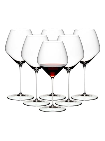 RIEDEL Glas 6er Set Pinot Noir /  Nebbiolo Gläser Veloce 763 ml in transparent