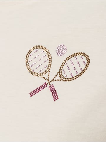 Rich & Royal T-Shirt in ecru