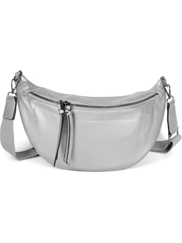 styleBREAKER Crossbody Schultertasche in Silber