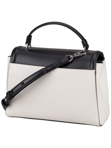 Karl Lagerfeld Handtasche K/Autograph SM Top Handle Colorblock in Black/White