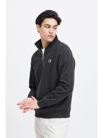 CASUAL FRIDAY Troyer CFSebastian 0130 halfzip sweatshirt 20505015 Basic Troyer mit Logostickerei in Blau