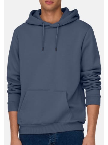 ONLY & SONS Sweatshirt / Hoodie Ceres in Vintage indigo