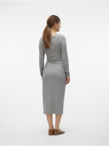 mama licious Kleid in Light Grey Melange