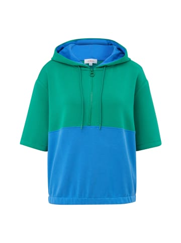 s.Oliver Sweatshirt in 7646_grün
