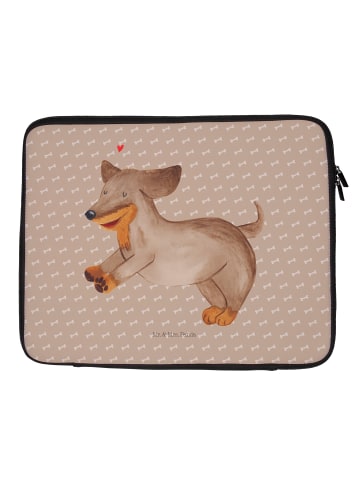 Mr. & Mrs. Panda Laptop Sleeve Hund Dackel ohne Spruch in Hundeglück