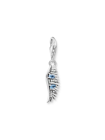Thomas Sabo Charm-Anhänger in silberfarben, weiß, hellblau