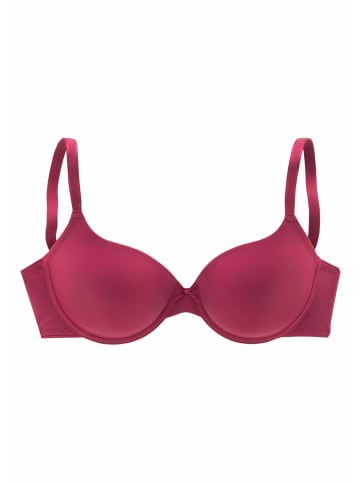 LASCANA LASCANA Schalen-BH »Ela - »perfect basic«« in beere